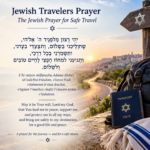 Jewish Travelers Prayer: The Jewish Prayer for Safe Travel