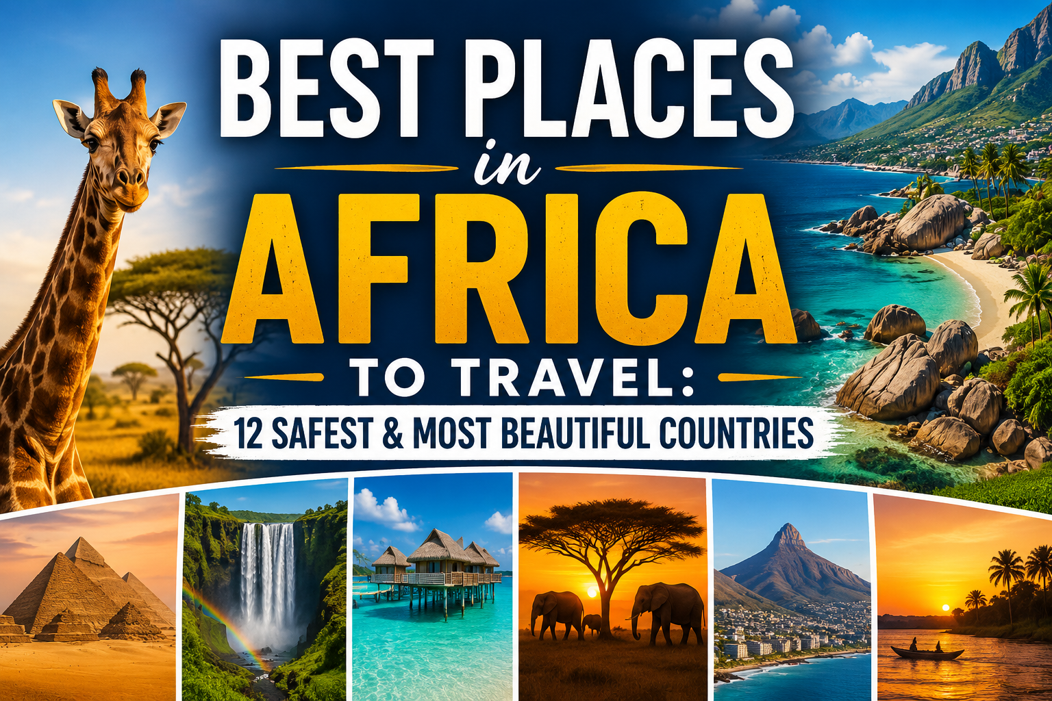Best Places in Africa to Travel: 12 Safest & Most Beautiful Countries
