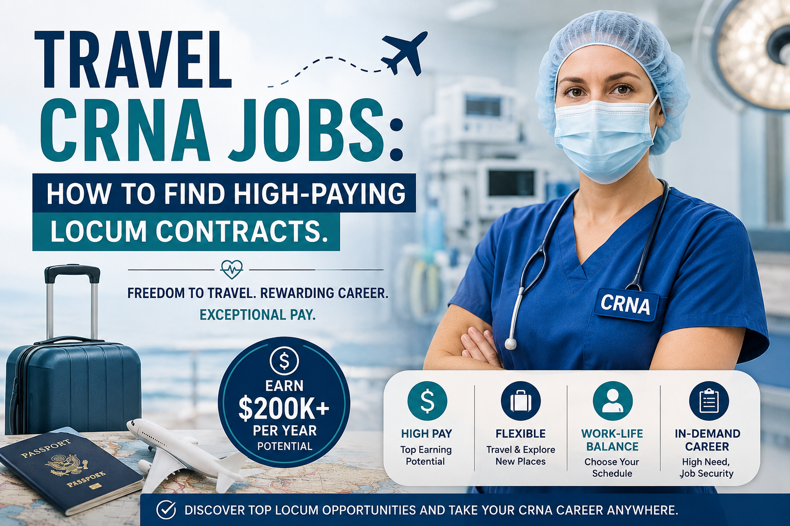 Travel CRNA Jobs: How to Find High-Paying Locum Contracts