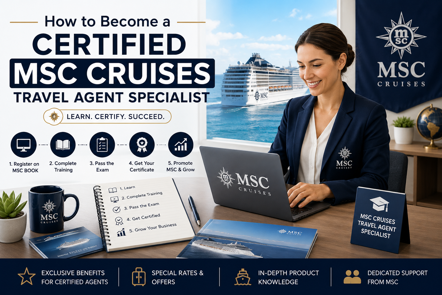 How to Become a Certified MSC Cruises Travel Agent Specialist