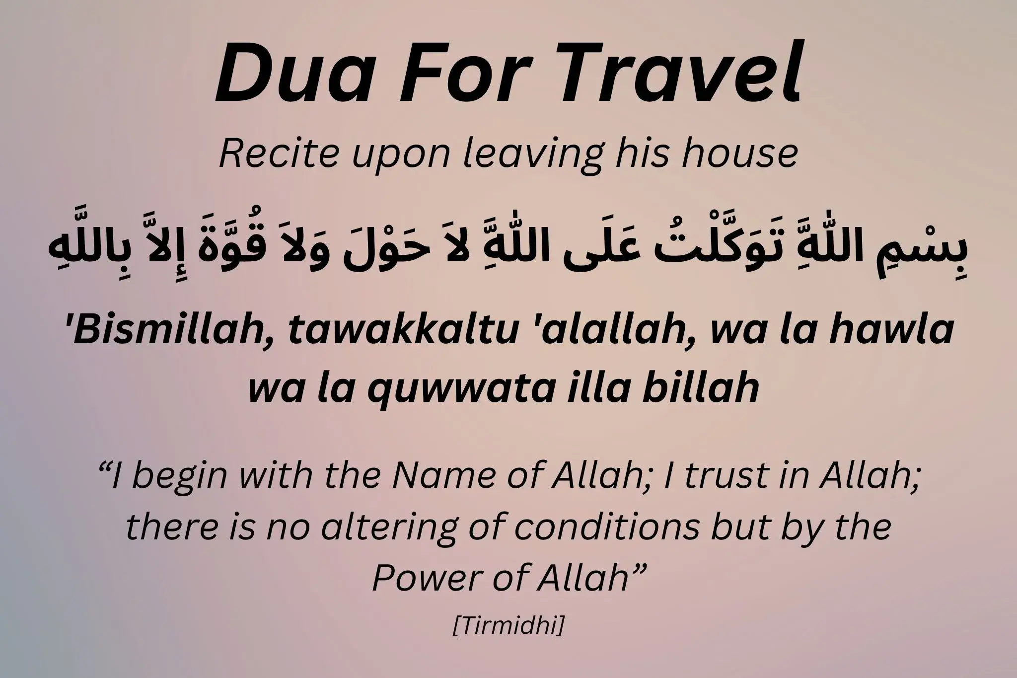 Dua for Traveling by Plane: Every Muslim Traveler Needs