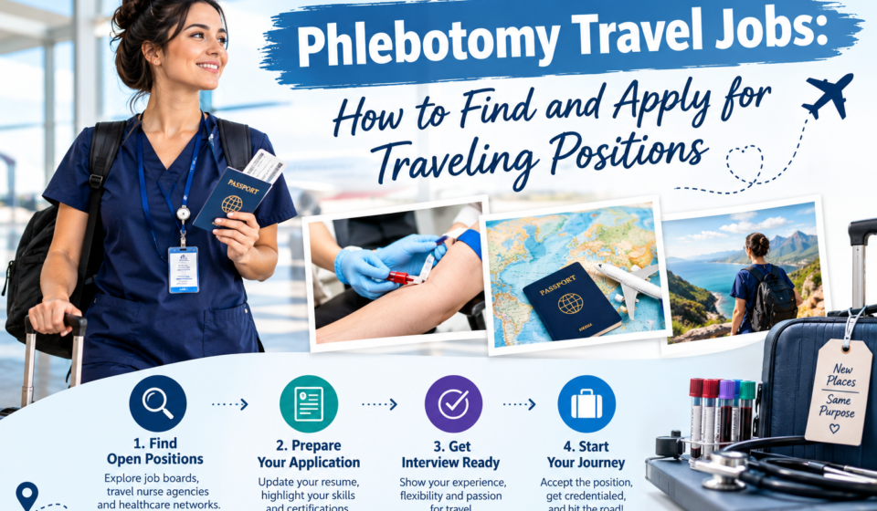 Phlebotomy Travel Jobs: How to Find and Apply for Traveling Positions
