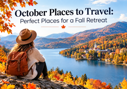October Places to Travel: Perfect Places for a Fall Retreat
