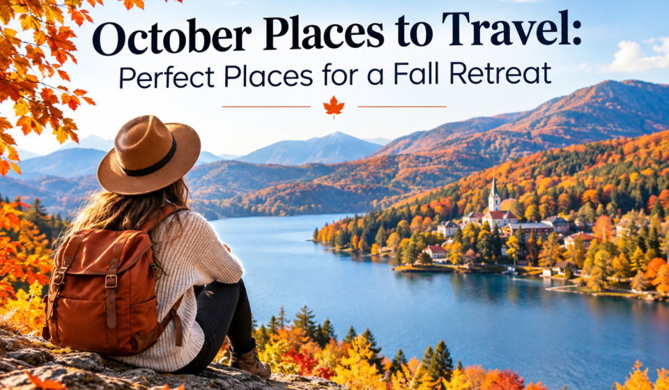 October Places to Travel: Perfect Places for a Fall Retreat