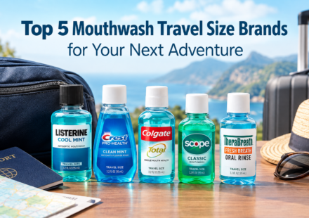 Top 5 Mouthwash Travel Size Brands for Your Next Adventure