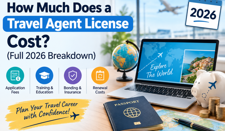 How Much Does a Travel Agent License Cost? (Full 2026 Breakdown)