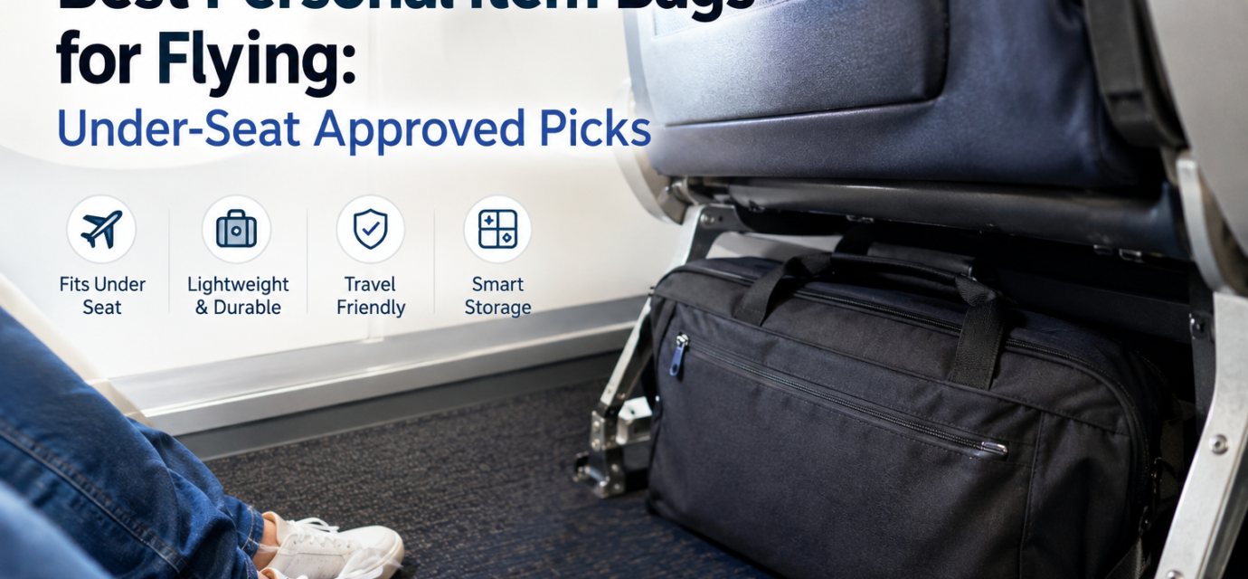Best Personal Item Bags for Flying: Under-Seat Approved Picks