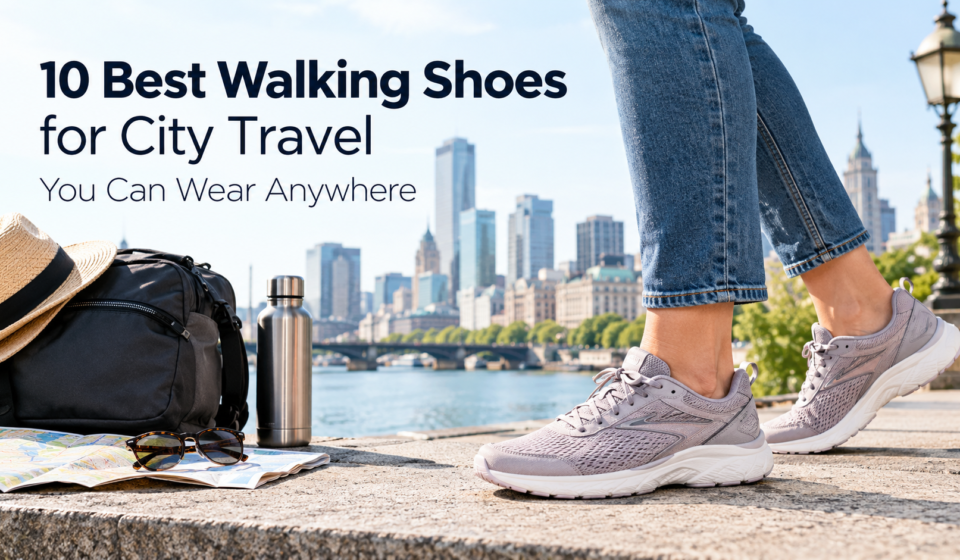 10 Best Walking Shoes for City Travel You Can Wear Anywhere