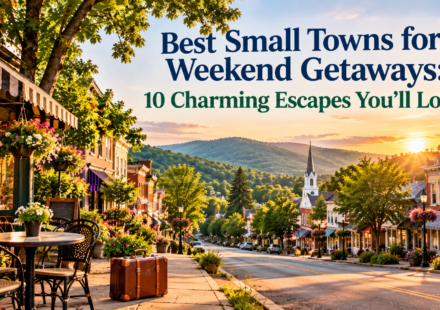 Best Small Towns for Weekend Getaways: 10 Charming Escapes You’ll Love