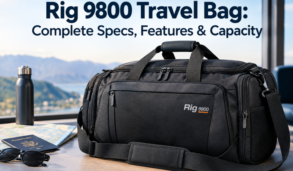 Rig 9800 Travel Bag: Complete Specs, Features & Capacity