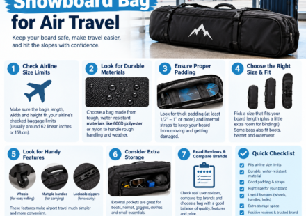 How to Choose the Best Snowboard Bag for Air Travel