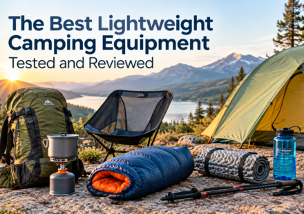 Camping is more enjoyable when you can carry everything you need without feeling weighed down. Heavy equipment can make long hikes tiring, take up valuable backpack space, and turn a relaxing outdoor trip into a difficult journey. The right lightweight camping equipment helps you travel comfortably while keeping essential supplies close at hand. Modern outdoor gear offers many ways to reduce pack weight without giving up warmth, shelter, or safety. Lightweight tents, compact sleeping bags, inflatable sleeping pads, portable stoves, and well-designed backpacks can make a noticeable difference. However, the lightest product is not always the best choice. Durability, weather protection, comfort, and price matter just as much. This guide explores the best lightweight camping equipment for different outdoor needs. It draws on published gear reviews and product specifications rather than claiming independent hands-on testing. The goal is to help beginners and experienced campers understand which equipment deserves consideration and how to build a practical camping kit. Why Lightweight Camping Equipment Matters Enjoy Longer Hiking Days With Less Effort Carrying less weight can make a long hiking day feel more manageable. Every item in your backpack adds to the total load, including your tent, sleeping system, cooking supplies, water, and clothing. When these items become lighter, you may find it easier to climb hills, cover longer distances, and enjoy your surroundings. Lightweight equipment is especially useful for backpackers who move between campsites. Instead of spending too much energy carrying supplies, you can focus on the trail and your destination. A comfortable pack also makes breaks more enjoyable because your shoulders and back have less weight to support. Keep Comfort and Safety a Priority Reducing pack weight should never mean removing essential safety equipment. A lightweight shelter must still protect you from rain and wind. Your sleeping system must provide enough insulation for expected nighttime temperatures. You also need suitable clothing, navigation tools, first-aid supplies, and reliable lighting. The best approach is to remove unnecessary items before sacrificing important features. Choose equipment that serves several purposes when practical, and select products that suit your destination. This creates a balanced camping setup that remains light, comfortable, and dependable. Best Lightweight Camping Equipment for 2026 Lightweight Backpack: Your Main Carrying System Your backpack holds almost everything you need, so its weight and design deserve careful attention. A good backpack should fit your body, support your expected load, and provide easy access to frequently used items. Choosing a pack simply because it has the lowest advertised weight can lead to discomfort on longer journeys. The Gossamer Gear Mariposa 60 is a strong option to investigate for hikers who want a lightweight pack with useful storage and carrying comfort. OutdoorGearLab named it its top ultralight backpack in its 2026 review. The Durston Kakwa 55 is another option worth considering, particularly for hikers who want an internal frame and a balance between weight and load support. These recommendations are based on published testing, not personal testing for this article. OutdoorGearLab's 2026 backpack review. Before buying, check the backpack's capacity, torso measurements, hip-belt fit, and recommended load range. A 40-liter pack may suit an experienced minimalist on a short trip, while a 55- or 60-liter model can provide more room for longer journeys. Try the pack with weight inside whenever possible. A comfortable fit is more valuable than saving a few ounces with an unsuitable design. Ultralight Camping Tent: Reliable Shelter Without Extra Weight A tent is one of the most important items in any camping kit. It protects you from rain, insects, wind, and changing temperatures. Traditional tents can be bulky, but modern lightweight designs use carefully selected fabrics and efficient pole systems to reduce packed weight. The Durston X-Mid Pro series is worth considering for experienced backpackers seeking a premium, weight-conscious shelter. Trekking-pole tents can also reduce equipment weight because they use hiking poles for support rather than relying entirely on separate tent poles. However, they require suitable pitching conditions and some practice. Campers who prefer straightforward setup may find a lightweight freestanding tent more convenient. Models in the Big Agnes Fly Creek family are examples of shelters designed around portability. When comparing tents, examine packed weight, interior space, ventilation, weather resistance, and setup time. A tent that saves weight but leaves you cramped or poorly protected may not be worth the trade-off. For more options, consult CleverHiker's 2026 ultralight tent guide, which describes its evaluation of shelter weight, comfort, durability, and weather performance. Lightweight Sleeping Bag: Stay Warm Without Carrying Too Much A sleeping bag can take up considerable room in a backpack. A lightweight model made with suitable insulation can reduce both weight and packed size. However, warmth should remain the main consideration because temperatures often fall more sharply at night than campers expect. Down sleeping bags generally provide an excellent warmth-to-weight ratio and compress well. They can be a good choice for backpackers who need compact equipment. Their main disadvantage is that moisture management matters. Wet down can lose much of its insulating performance, so proper storage and weather protection are important. Synthetic sleeping bags are often more affordable and can retain useful insulation in damp conditions. They may weigh more or occupy more space than comparable down models, but they can make sense for wet environments and budget-conscious campers. The Sea to Summit Spark range is worth researching if low weight and compact packing are priorities. Other options include selected models from Therm-a-Rest, Kelty, and Feathered Friends. Compare the manufacturer's temperature ratings carefully, and remember that individual sleepers experience cold differently. Choose a bag suitable for the lowest temperatures you reasonably expect. Lightweight Sleeping Pad: Improve Comfort on the Trail A sleeping bag alone does not provide enough comfort on hard or cold ground. A sleeping pad adds cushioning and helps reduce heat loss to the surface beneath you. It is therefore an important part of a complete sleeping system. The Therm-a-Rest NeoAir XLite NXT is a notable option for three-season backpacking. Its design combines a compact packed size with insulation and cushioning. The NEMO Tensor Elite is another lightweight model featured in published ultralight gear reviews. Each may suit a different camper depending on desired thickness, insulation, and budget. Check a pad's R-value before purchasing. This measurement indicates its resistance to heat transfer, with higher values generally providing more insulation. A pad suitable for warm summer nights may not offer enough protection for cold-weather camping. Also consider sleeping position. Side sleepers may prefer a thicker pad, while campers who want maximum simplicity might choose a closed-cell foam model. Inflatable pads usually offer better cushioning for their packed size, but they can puncture. Carrying an appropriate repair kit is a sensible precaution. Portable Camping Stove: Cook Meals With Less Bulk A compact camping stove lets you prepare hot meals and drinks without carrying a large cooking system. For backpackers, the ideal stove offers reliable ignition, reasonable fuel efficiency, and a small packed size. The Soto WindMaster is a strong option to research for backpacking trips. Backpacker magazine highlighted its low weight and ability to perform in windy conditions in its 2026 ultralight gear coverage. The BRS-3000T is another option for experienced campers who want an exceptionally compact canister stove, although its suitability depends on the cooking conditions and cookware used. A stove's real value depends on more than its weight. Check how quickly it boils water, how stable the pot feels, and whether it performs well in the temperatures you expect. Wind protection, fuel availability, and cooking style can all affect efficiency. For short trips, a small stove and lightweight pot may be enough. Longer adventures might require a larger fuel supply or more versatile cooking equipment. Always follow the manufacturer's instructions and use camping stoves outdoors in a properly ventilated area. Never operate a fuel-burning stove inside an enclosed tent because of fire and carbon monoxide risks. Compact Water Filter: Carry Less Water Safely Water is essential, but carrying large quantities can quickly increase pack weight. A suitable water treatment system allows you to collect water from appropriate sources when conditions permit. This can reduce the amount you need to carry between reliable water points. The Sawyer Squeeze is a well-known option among backpackers because of its compact design. Other lightweight filters and purification systems may suit different trips. Some remove many common waterborne parasites and bacteria, while other methods address a wider range of contaminants. Before choosing a filter, check exactly what it removes. Standard backpacking filters do not necessarily remove viruses, dissolved chemicals, or heavy metals. Your treatment method should match the risks in your destination. Water that looks clear is not automatically safe to drink. Carry enough water for the distance between reliable sources, and learn how to maintain your chosen filter. In freezing conditions, some filters can become damaged if water inside them freezes. A little preparation can prevent an important piece of equipment from failing during a trip. Lightweight Headlamp: Essential Lighting After Dark A headlamp is more practical than a handheld flashlight when setting up camp, preparing food, or walking after sunset. It keeps your hands free and directs light where you need it. Modern rechargeable models can provide useful brightness without adding much weight. The Petzl Swift LT is one lightweight option featured in Backpacker's 2026 ultralight gear coverage. When comparing headlamps, look at brightness, battery life, charging method, weather resistance, and the availability of replacement batteries. Maximum brightness is not always the most useful feature. A lower setting may provide enough light for cooking or moving around a campsite while preserving battery power. A red-light mode can also help reduce glare in some nighttime situations. Test your headlamp before leaving home and carry a backup lighting option for remote trips. If your route requires navigation after dark, choose a model that provides enough light for safe movement rather than focusing only on its advertised weight. How to Choose the Best Lightweight Camping Equipment Compare Weight, Durability, and Performance Every camping product involves trade-offs. Lighter materials can reduce pack weight, but some may require more careful handling. A minimalist tent may be easy to carry yet less spacious than a traditional shelter. A compact stove may be ideal for boiling water but less suitable for preparing complex meals. Start by deciding which features matter most for your trips. If you hike long distances, weight may be a major priority. If you camp in rough weather, shelter strength and insulation deserve greater attention. For family camping, convenience and living space may matter more than achieving the lowest possible base weight. Read independent reviews and compare manufacturer specifications before buying. Look for details about actual packed weight, durability, weather performance, and common limitations. These details provide a better basis for comparison than marketing claims alone. Set a Realistic Camping Gear Budget Lightweight camping equipment can be expensive, especially when manufacturers use advanced fabrics, premium insulation, or specialized construction. However, you do not need to purchase the most expensive products to enjoy comfortable outdoor adventures. Begin with the equipment that affects safety and comfort most. A dependable shelter, suitable sleeping system, comfortable backpack, and appropriate water treatment method should take priority. You can upgrade smaller accessories later as you discover which features matter to you. Consider the cost per trip rather than the purchase price alone. A durable product used regularly may offer better long-term value than a cheaper item that needs frequent replacement. At the same time, expensive gear is not automatically better for every camper. Compare warranties, repair options, replacement parts, and seasonal discounts. Buying used equipment can also save money, provided you inspect it carefully for damage, wear, and missing components. Check the Weather and Type of Trip The best lightweight camping equipment depends on where you plan to go. A warm-weather overnight trip requires a different setup from a multi-day hike through cold mountains. Humidity, rainfall, wind, insects, and water availability can all change your equipment needs. For summer trips, a breathable shelter and a sleeping bag suited to mild conditions may be enough. For colder adventures, you may need a warmer sleeping bag, a more insulated pad, additional clothing, and a shelter designed for stronger weather. Consider how far you will travel between campsites. A compact setup works well when you move frequently, while a more spacious arrangement may suit a campsite where you stay for several days. Match every major purchase to the conditions you expect to encounter. Practical Tips for Packing Lightweight Camping Gear Remove Unnecessary Items Before Buying Upgrades One of the simplest ways to reduce pack weight is to review what you already carry. Many campers pack duplicate clothing, oversized toiletries, unnecessary kitchen tools, and accessories they rarely use. Removing these items can make a noticeable difference without requiring expensive purchases. Lay out your equipment before a trip and identify the purpose of each item. If two products perform the same task, decide whether both are genuinely necessary. Multi-purpose equipment can sometimes replace several separate items, provided it performs each job safely. However, do not remove essential emergency supplies simply to reach a particular weight target. Navigation tools, first-aid supplies, weather protection, and communication equipment remain important. The aim is to eliminate waste, not compromise safety. Organize Your Backpack Efficiently Good packing makes your equipment easier to carry and access. Place heavier items close to your back when appropriate, while keeping frequently needed supplies within easy reach. Use dry bags or suitable waterproof storage to protect sleeping equipment and spare clothing from moisture. Keep your cooking kit organized so that small accessories do not become scattered. Store your first-aid supplies and emergency items where you can find them quickly. After each trip, check what you used and what remained untouched. These small habits help you improve your setup over time. You can identify unnecessary items, replace inconvenient equipment, and learn how much capacity you really need. Test Your Equipment Before Leaving Home Never assume that new camping equipment will work perfectly straight out of the package. Pitch your tent in the garden or another suitable area, inflate your sleeping pad, and check your stove according to the manufacturer's instructions. Make sure you understand how to adjust your backpack and operate your headlamp. Inspect zippers, seams, straps, valves, and connectors for obvious problems. If something does not fit or function properly, it is much easier to address the issue at home. A short practice session can also reveal missing accessories. You may discover that you need extra tent stakes, a repair patch, a compatible fuel canister, or a suitable charging cable. Preparing in advance helps prevent avoidable problems outdoors. Common Mistakes When Buying Lightweight Camping Equipment Choosing the Lowest Weight at Any Cost Some campers focus so heavily on weight that they overlook comfort and reliability. A very small sleeping pad may save space but leave you uncomfortable. An ultralight backpack may feel unsuitable when carrying a heavy food supply. A minimalist shelter may require more skill to pitch securely. Think about the complete camping system rather than evaluating individual products in isolation. A small weight saving is not worthwhile if it makes the rest of your equipment less comfortable or practical. Ignoring Product Compatibility Camping products must work together. Your backpack should accommodate your shelter and sleeping system. Your stove needs compatible fuel, and your sleeping pad should provide enough insulation for your sleeping bag and the expected conditions. Check dimensions, connection types, manufacturer guidance, and packed sizes before purchasing. Compatibility problems can reduce convenience and may even create safety risks. Forgetting Essential Safety Equipment A lightweight setup still needs emergency preparation. Carry appropriate navigation tools, a first-aid kit, sufficient water, weather protection, and reliable lighting. Depending on the location, you may also need a personal locator beacon or another emergency communication device. Research local conditions and regulations before departure. Tell someone your planned route when appropriate, and understand what to do if the weather changes or you cannot reach your intended campsite. Final Thoughts on the Best Lightweight Camping Equipment The best lightweight camping equipment helps you enjoy the outdoors with less unnecessary weight and fewer complications. A comfortable backpack, dependable tent, suitable sleeping bag, insulated sleeping pad, compact stove, water treatment system, and reliable headlamp form a useful foundation for many backpacking trips. There is no single setup that works perfectly for everyone. Experienced hikers may prefer highly specialized equipment, while beginners often benefit from products that are easier to use and more forgiving. Your destination, weather conditions, experience level, and budget should guide every purchase. Start by improving the equipment you use most often, then make changes as you learn from each trip. Compare independent reviews, check real product specifications, and practice using your gear before heading outdoors. With thoughtful choices and careful preparation, you can build a lightweight camping kit that supports comfortable, enjoyable, and safer adventures.