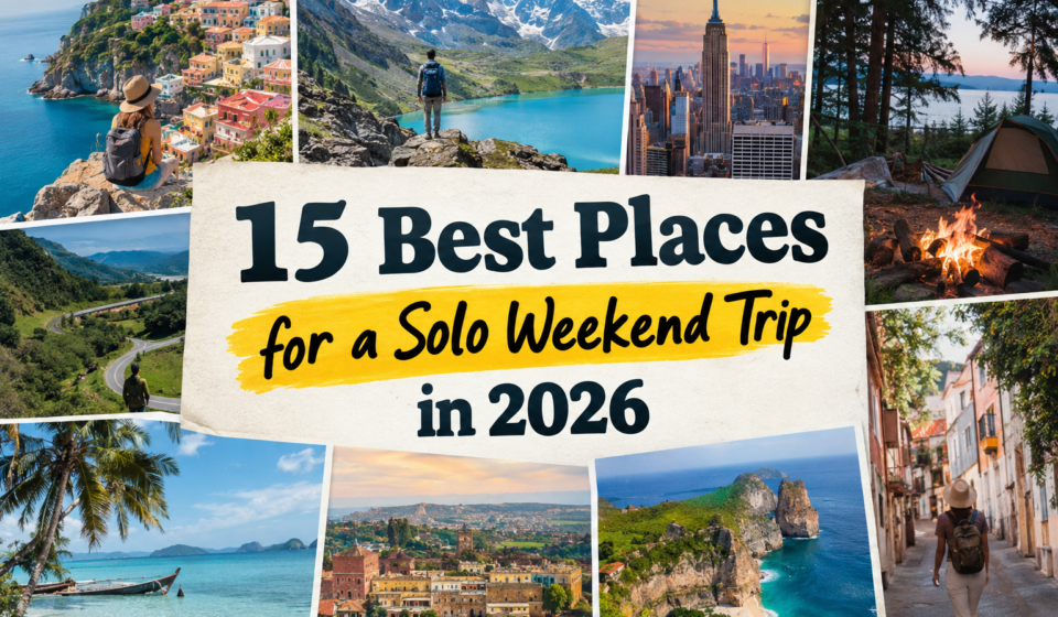 15 Best Places for a Solo Weekend Trip in 2026