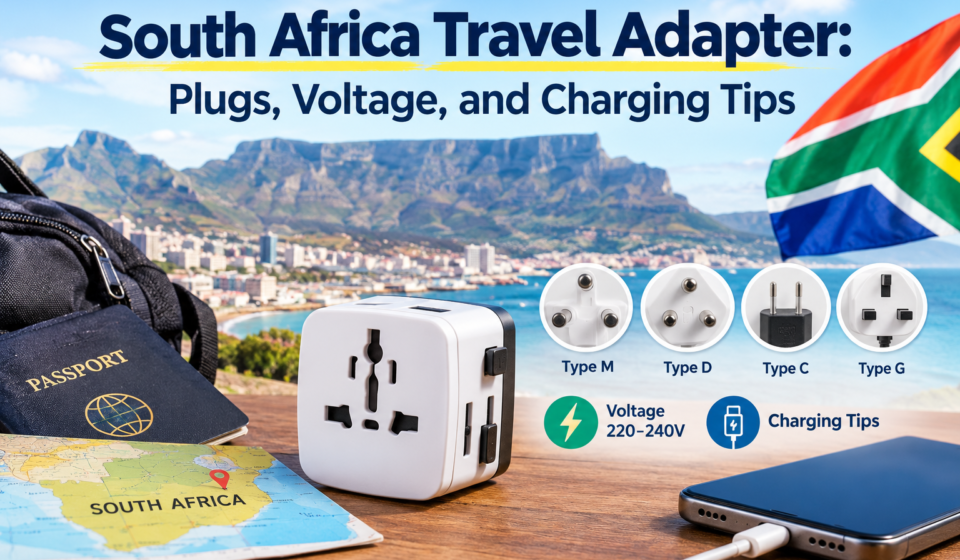South Africa Travel Adapter: Plugs, Voltage, and Charging Tips