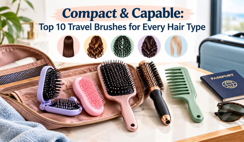 Compact & Capable: Top 10 Travel Brushes for Every Hair Type