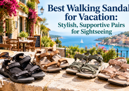 Best Walking Sandals for Vacation: Stylish, Supportive Pairs for Sightseeing